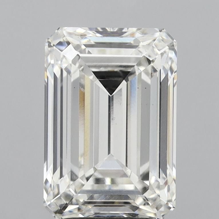 4.20 ct. emerald Lab Grown Diamond front image