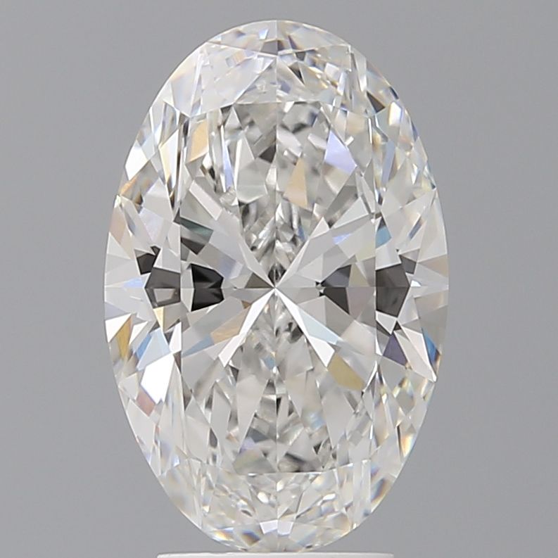 4.09 ct. oval Lab Grown Diamond front image