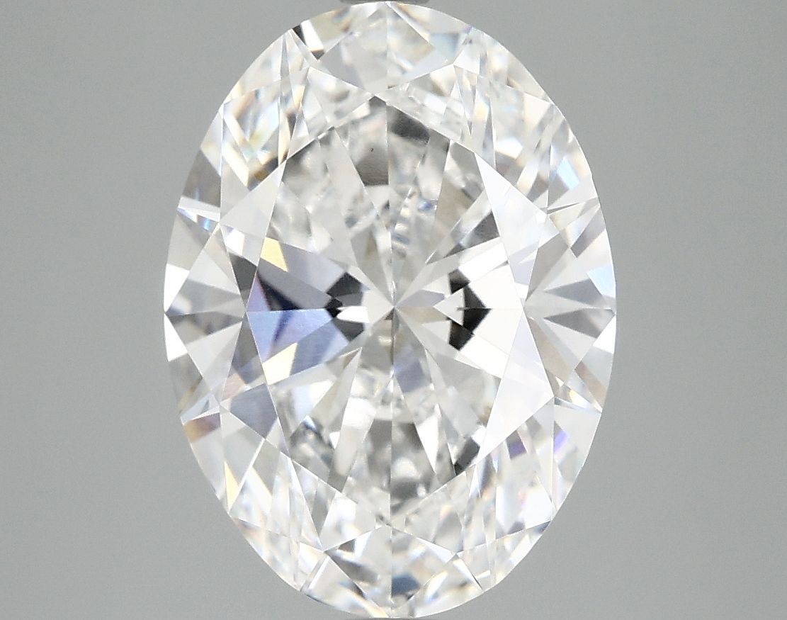 4.09 ct. oval Lab Grown Diamond front image