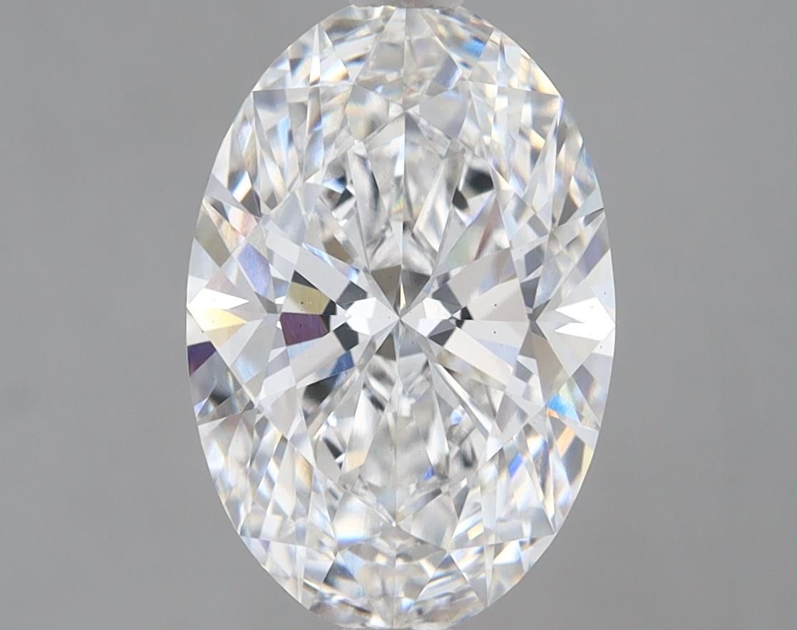 3.32 ct. oval Lab Grown Diamond front image