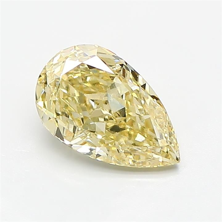 1.57 CT Fancy Yellow PEAR