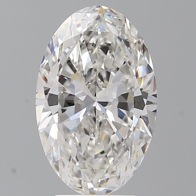 4.08 ct. oval Lab Grown Diamond front image