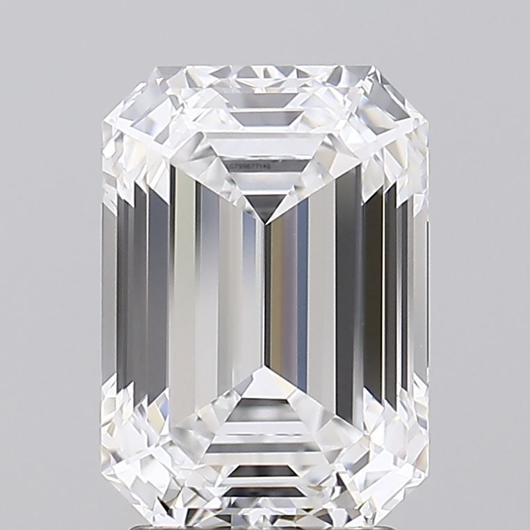 3.35 ct. emerald Lab Grown Diamond front image