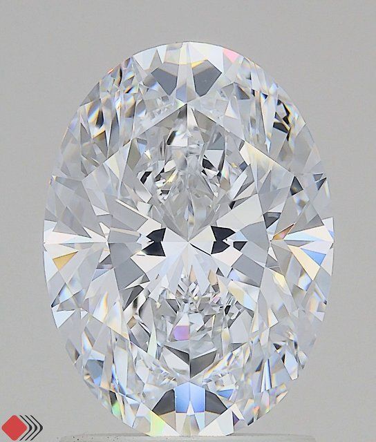 2.09 ct. oval Lab Grown Diamond front image