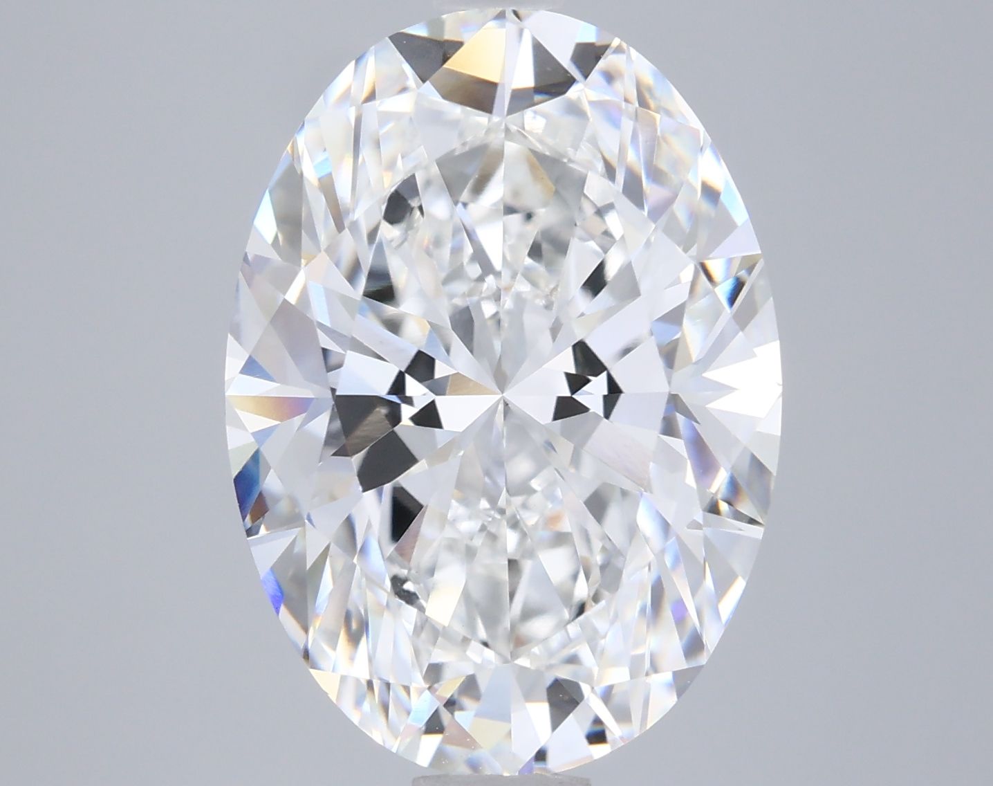 5.06 ct. oval Lab Grown Diamond front image