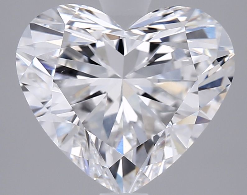2.54 ct. heart Lab Grown Diamond front image