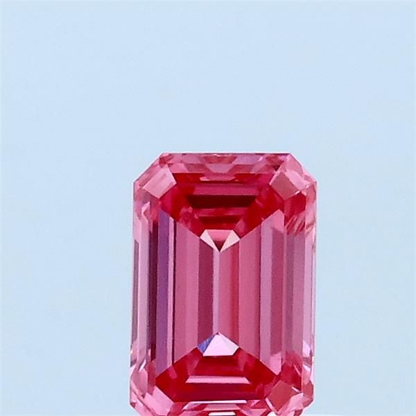 0.5 CT Fancy Vivid Pink EMERALD