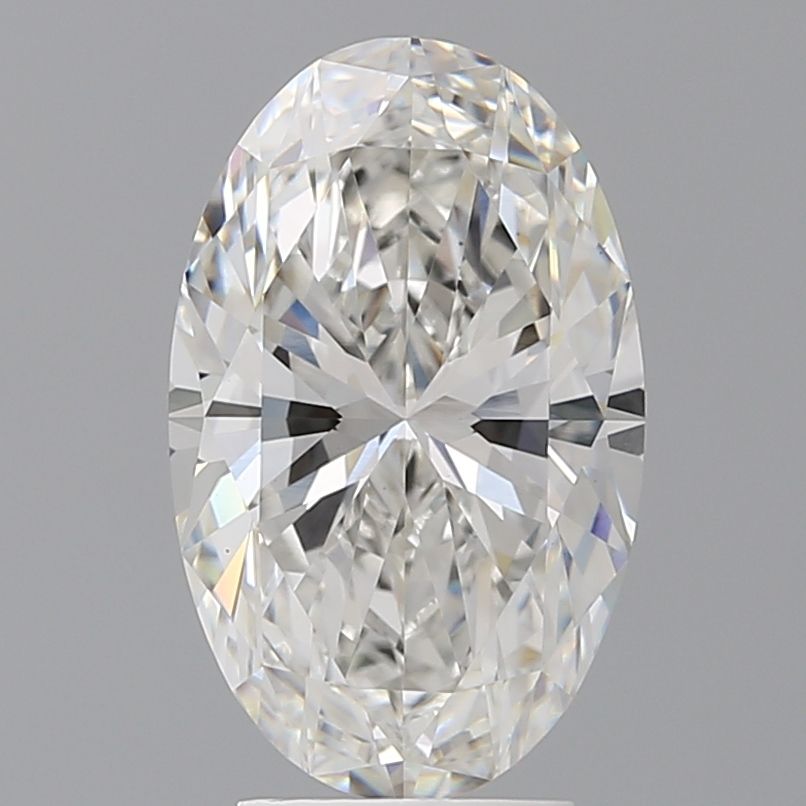 4.06 ct. oval Lab Grown Diamond front image