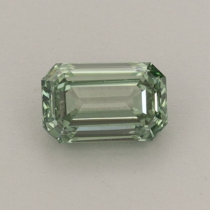 0.53 CT Fancy Vivid Green EMERALD