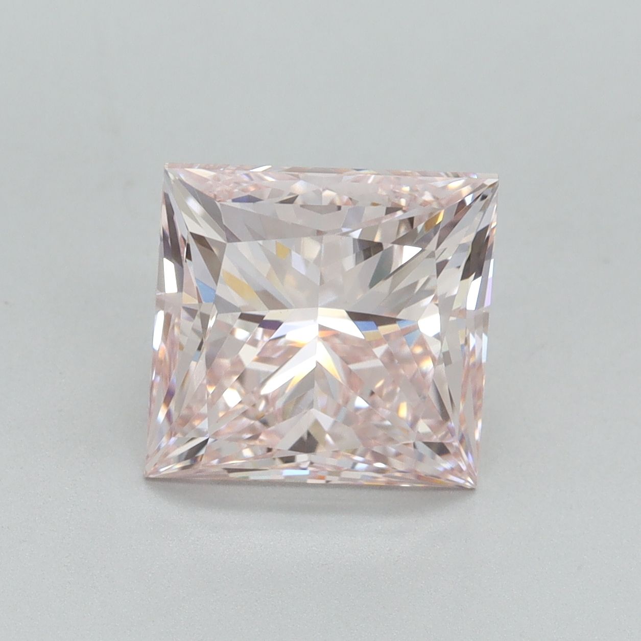 3.71 ct. princess Lab Grown Diamond front image
