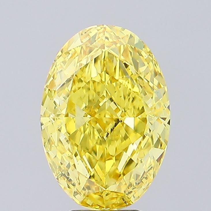 4.40 ct. oval Lab Grown Diamond front image