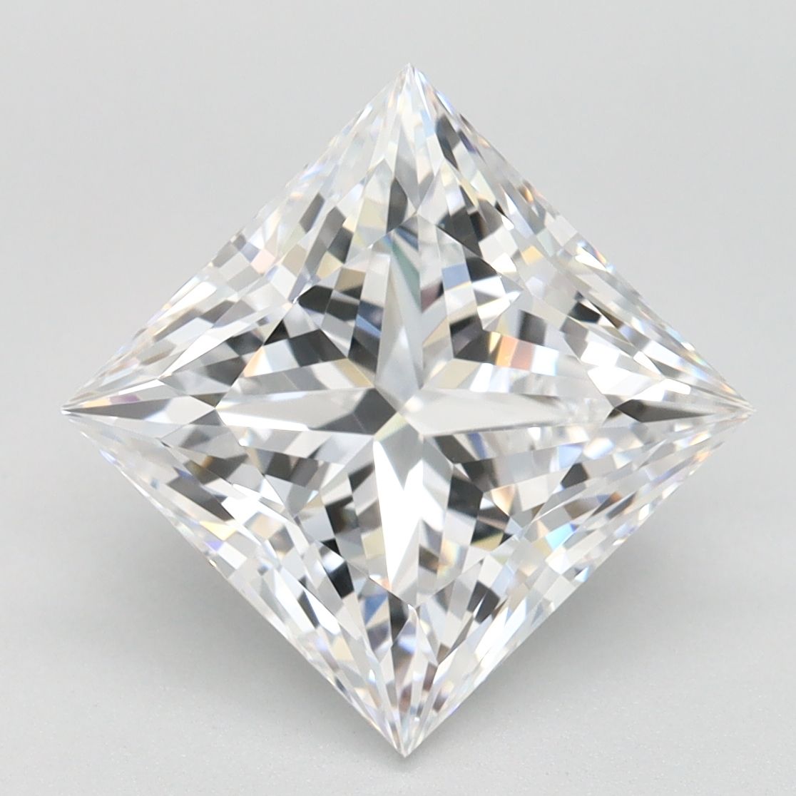 3.39 ct. princess Lab Grown Diamond front image