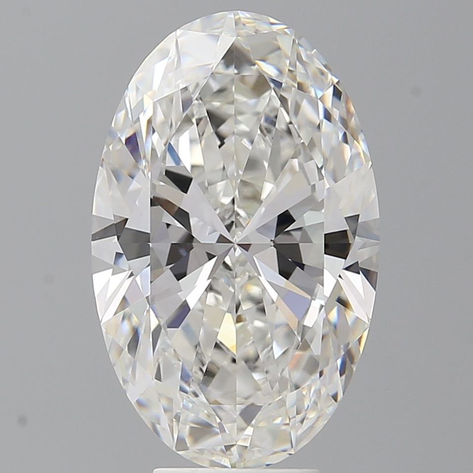 6.56 ct. oval Lab Grown Diamond front image