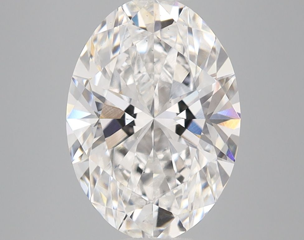 2.58 ct. oval Lab Grown Diamond front image