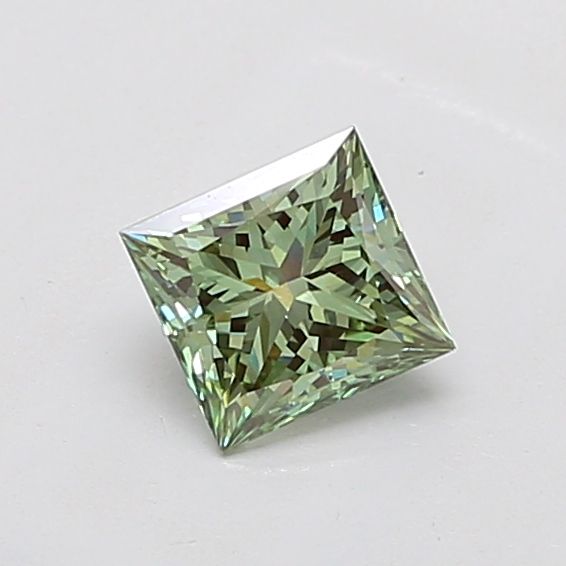 1.1 CT Fancy Vivid Green PRINCESS