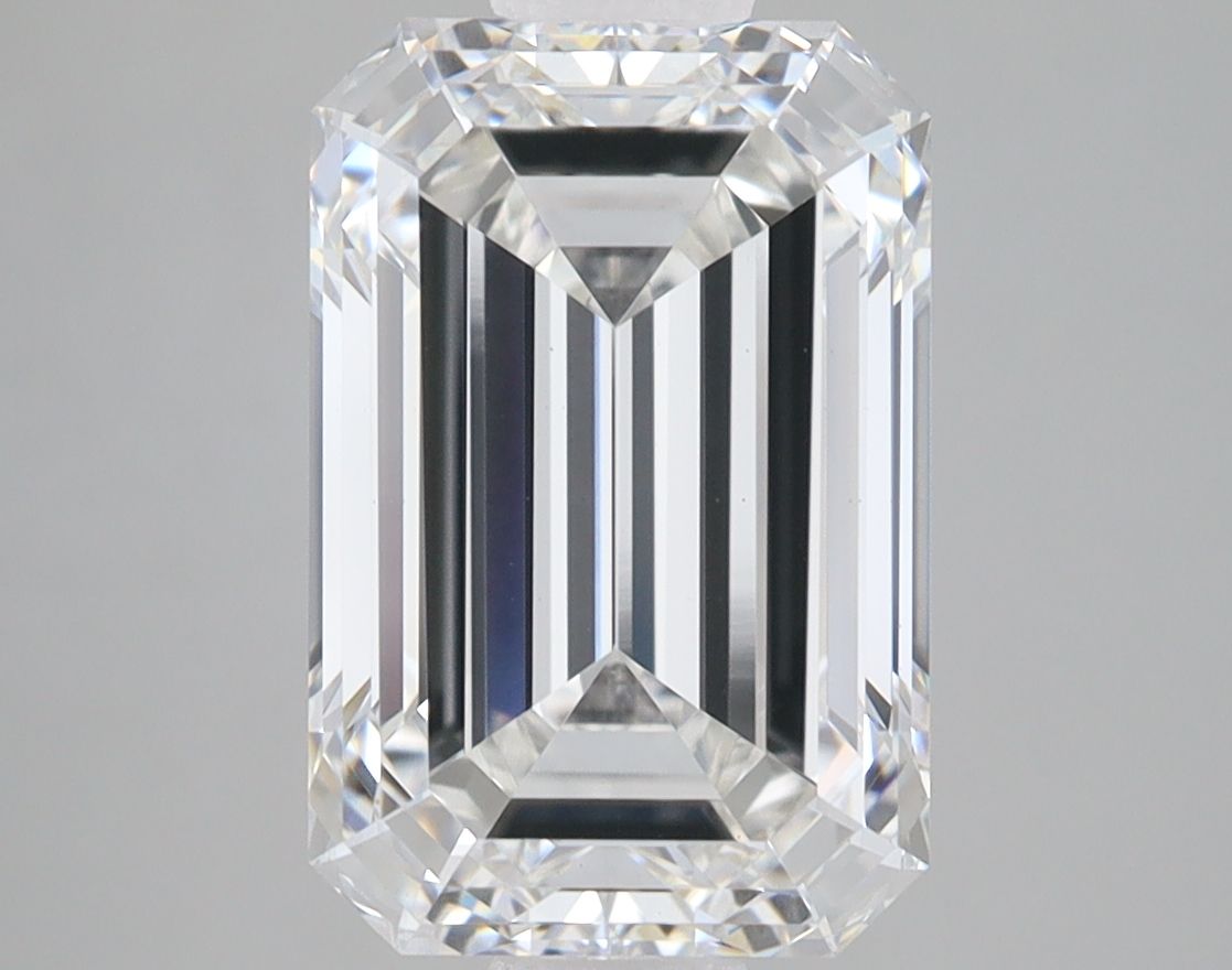 4.26 ct. emerald Lab Grown Diamond front image