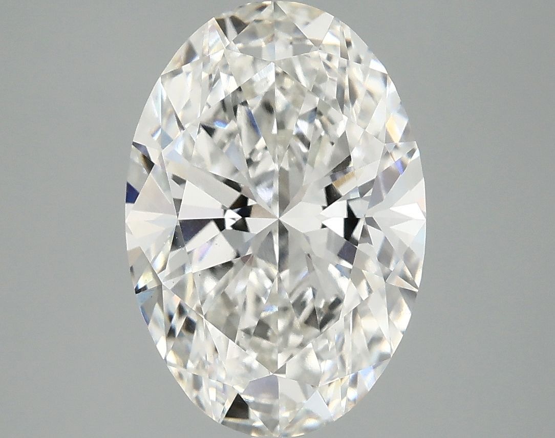 3.92 ct. oval Lab Grown Diamond front image