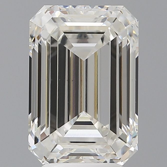 4.57 ct. emerald Lab Grown Diamond front image