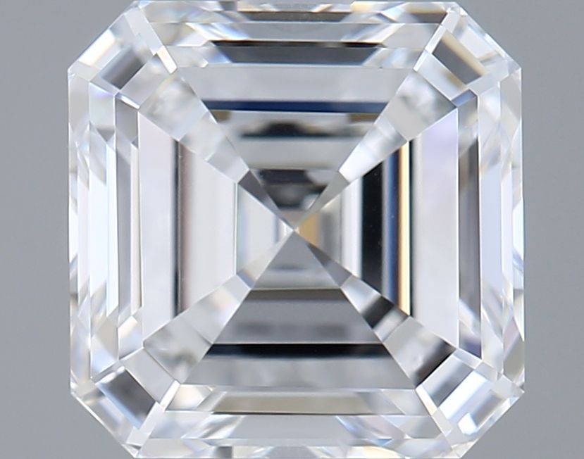 2.18 ct lab-grown Asscher Diamond