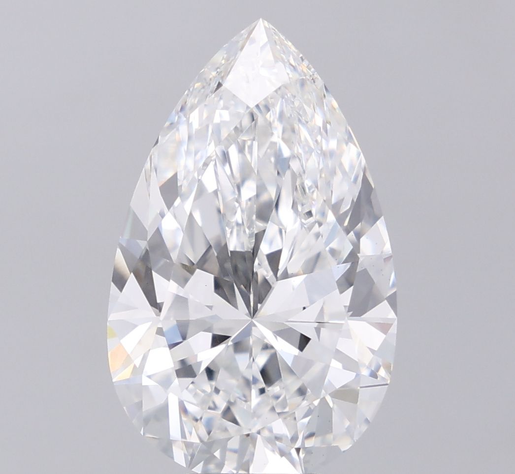7.90 ct. pear Lab Grown Diamond front image