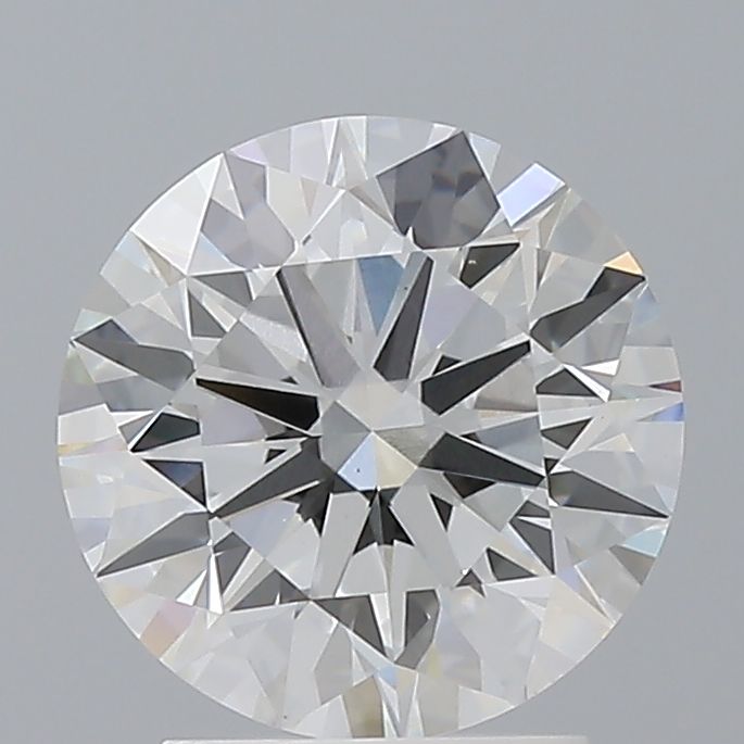 2.56 ct. round Lab Grown Diamond front image