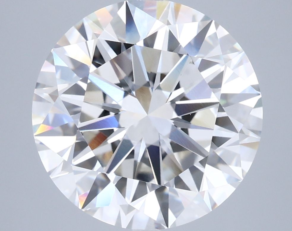 6.01 ct. round Lab Grown Diamond front image