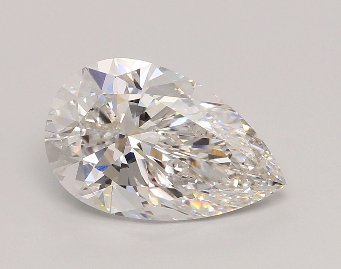 4.06 ct. pear Lab Grown Diamond front image
