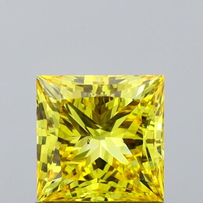 0.97 ct. princess Lab Grown Diamond front image