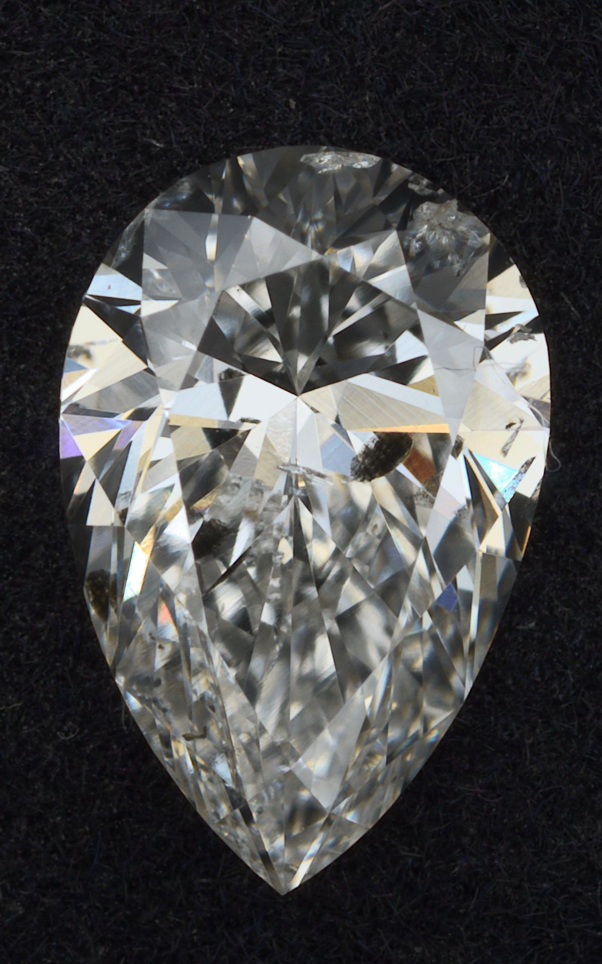 0.72 ct. pear Lab Grown Diamond front image
