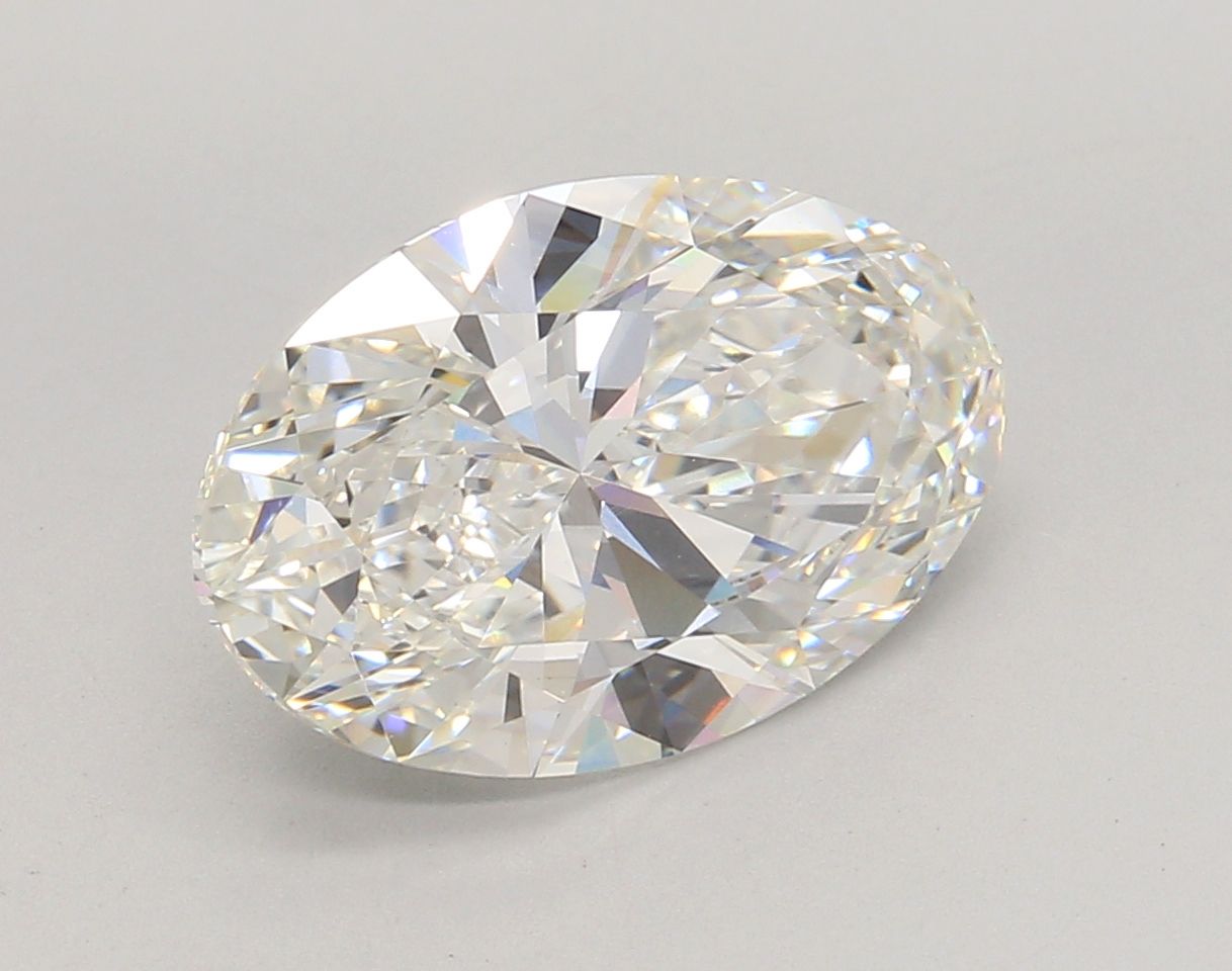 4.34 ct. oval Lab Grown Diamond front image