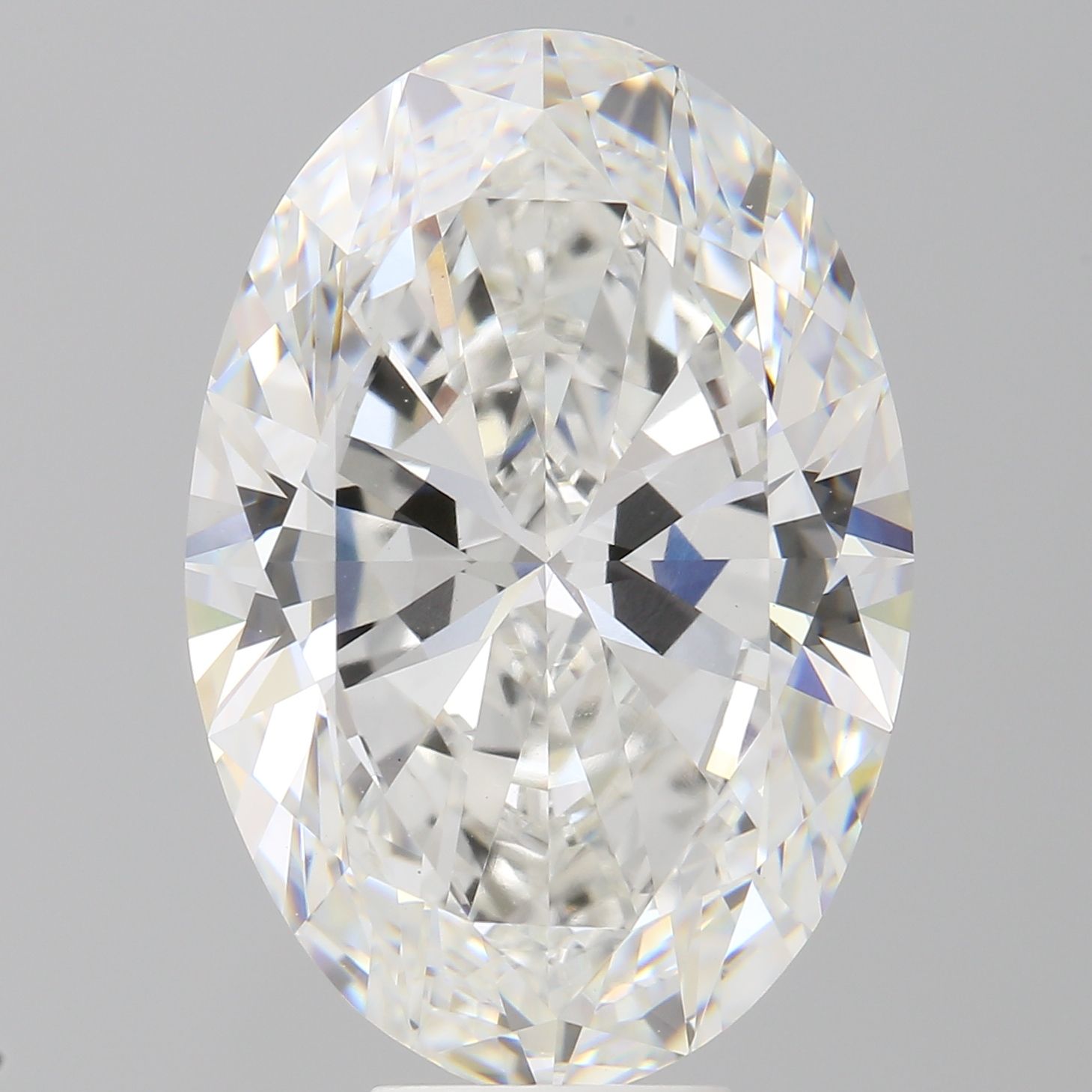 9.61 ct. oval Lab Grown Diamond front image