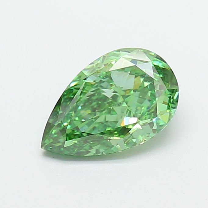 1.81 CT Fancy Vivid Green PEAR