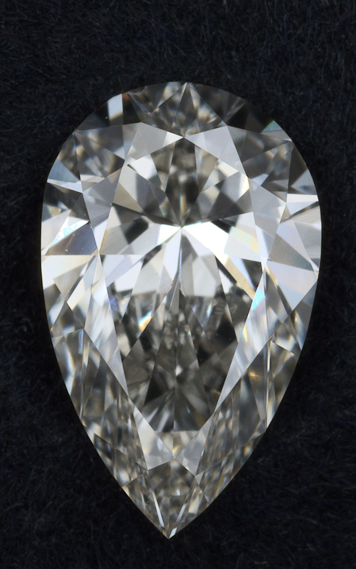 0.66 ct. pear Lab Grown Diamond front image