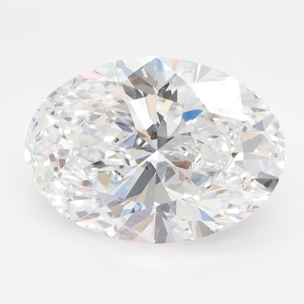 3.10 ct. oval Lab Grown Diamond front image
