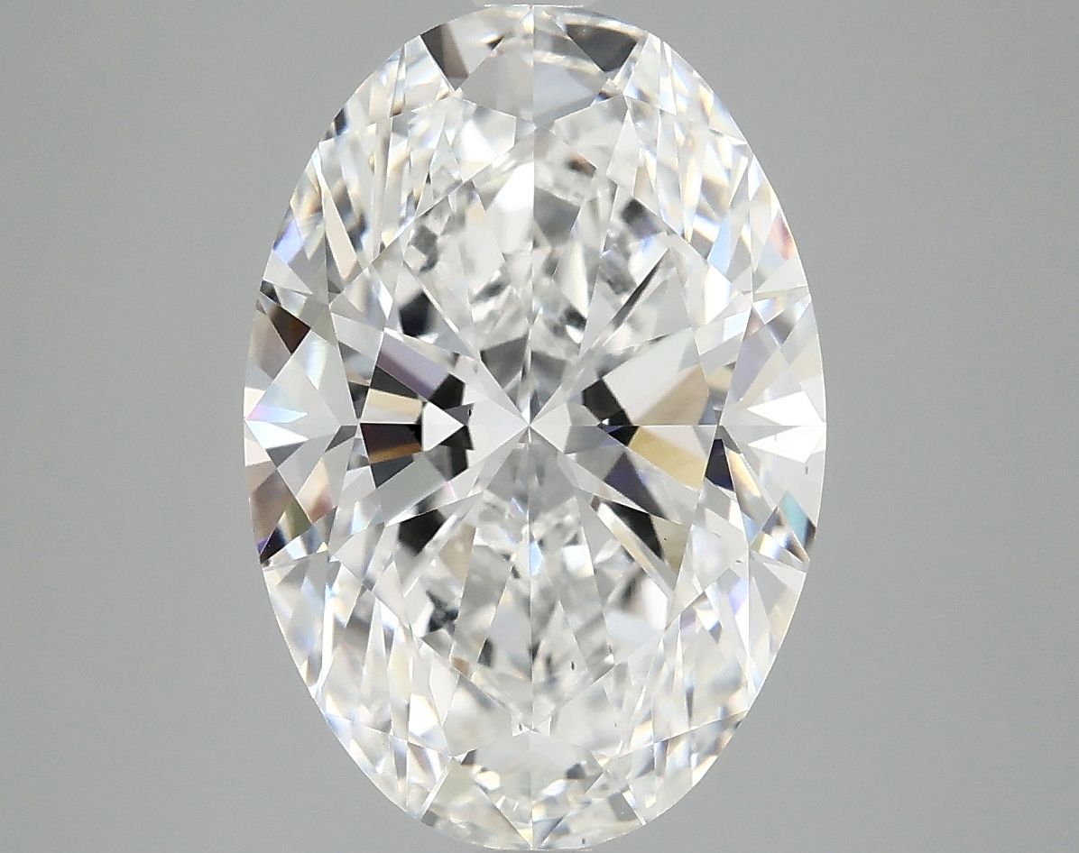 5.09 ct. oval Lab Grown Diamond front image