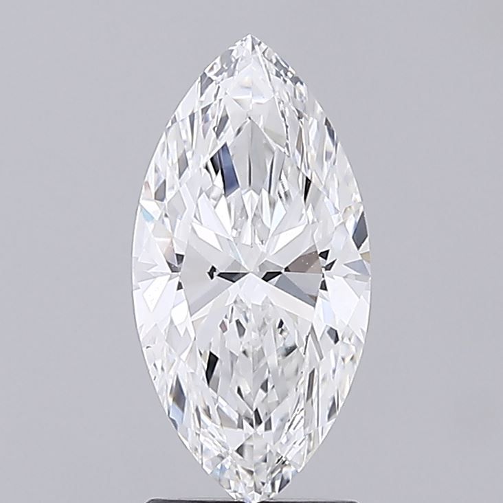 2.10 ct. marquise Lab Grown Diamond front image