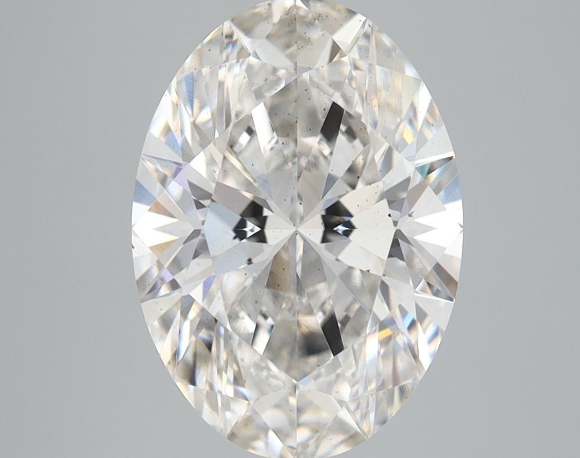 3.73 ct. oval Lab Grown Diamond front image