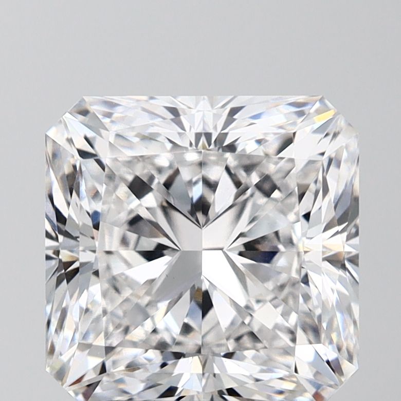 4.05 ct lab-grown Square radiant Diamond