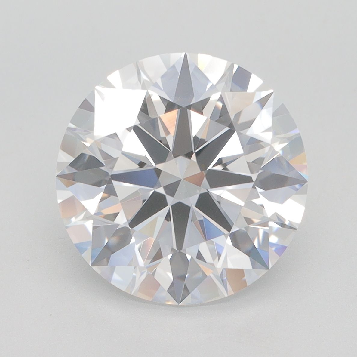 5.04 ct. round Lab Grown Diamond front image