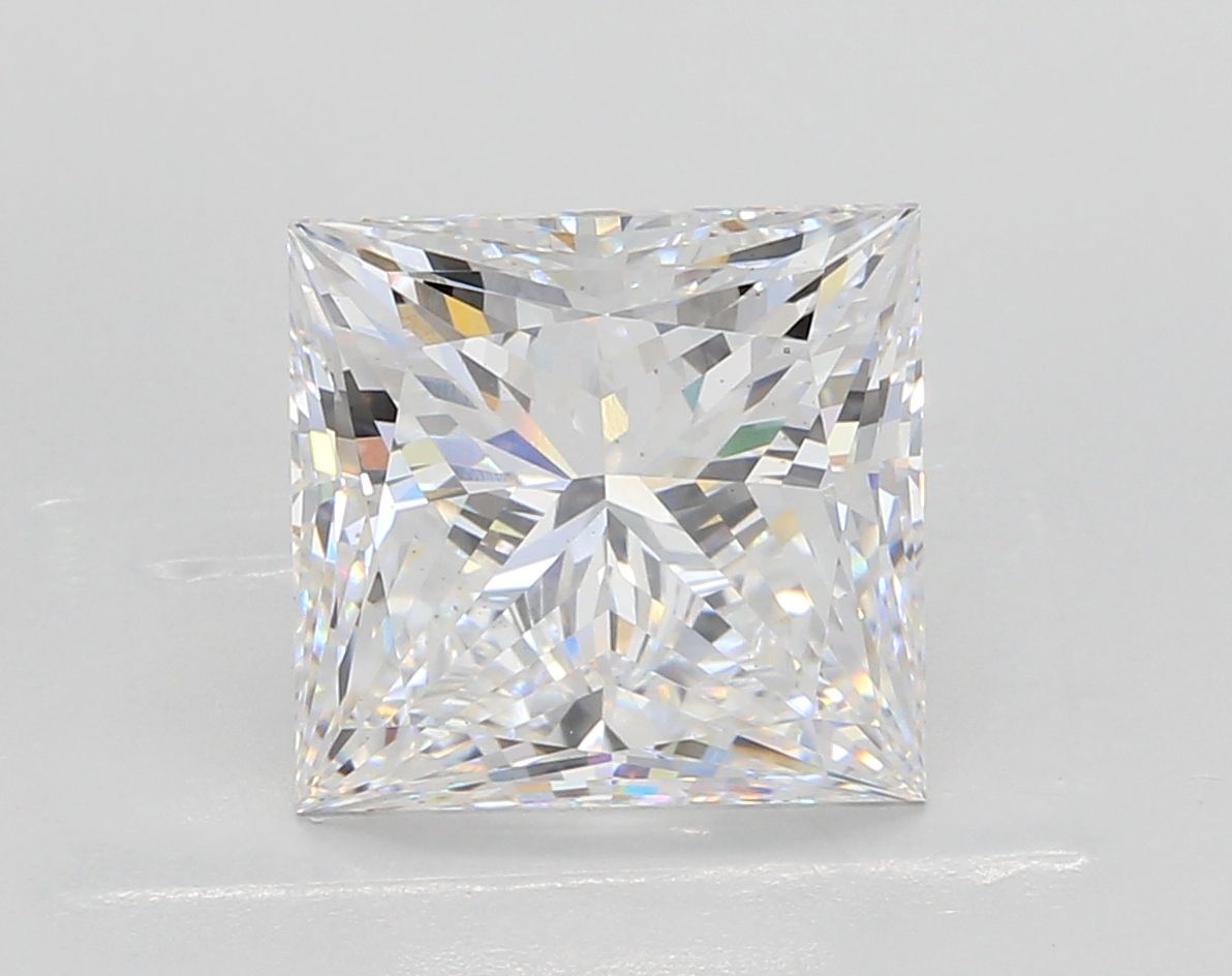 5.01 ct. princess Lab Grown Diamond front image
