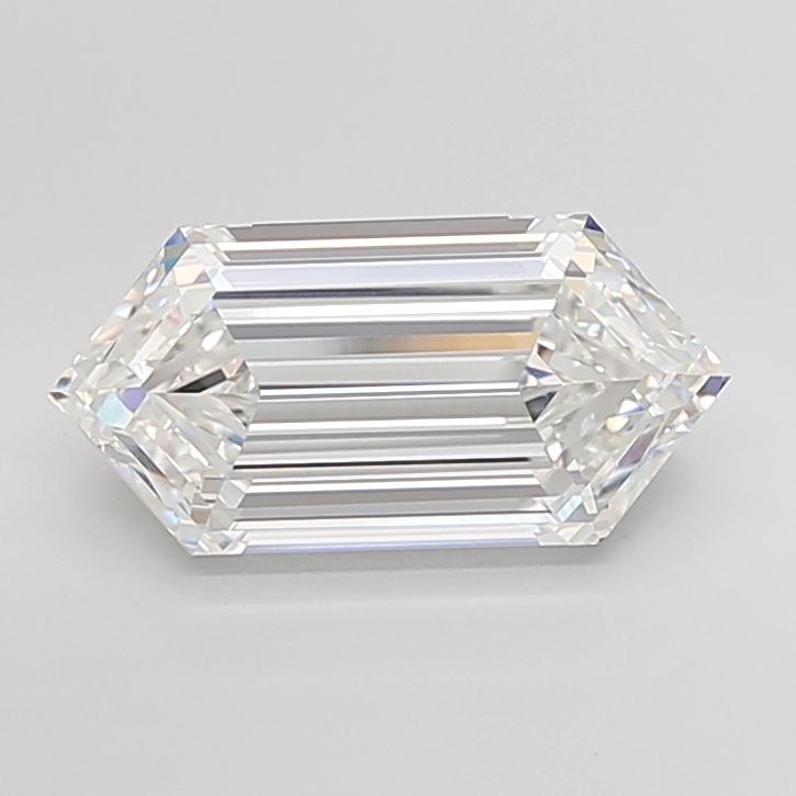 5.86 ct lab-grown Hexagonal Diamond