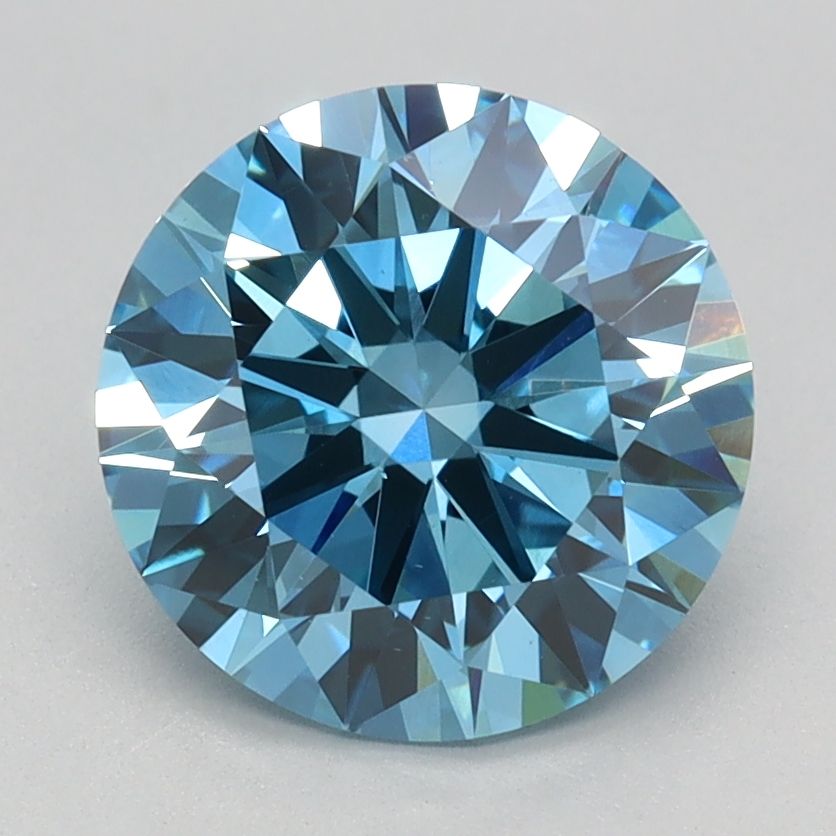 2.10 ct. round Lab Grown Diamond front image