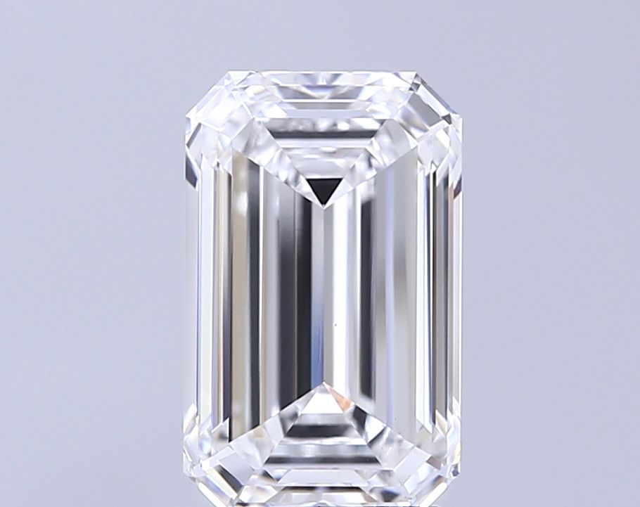 3.58 ct. emerald Lab Grown Diamond front image