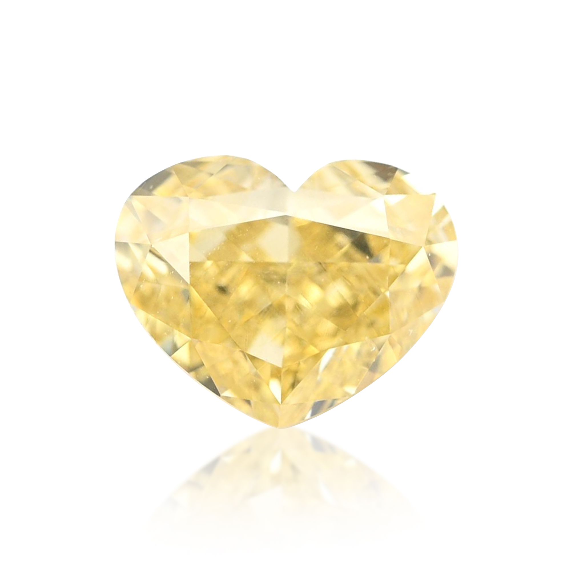 Diament 0.51 ct Fancy Yellow/SI1