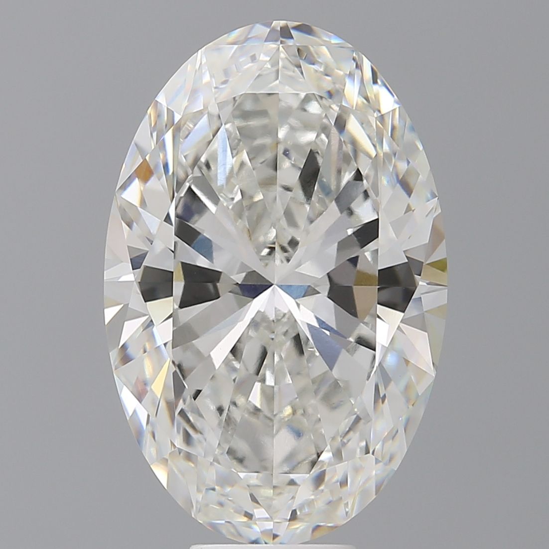 11.06 ct. oval Lab Grown Diamond front image
