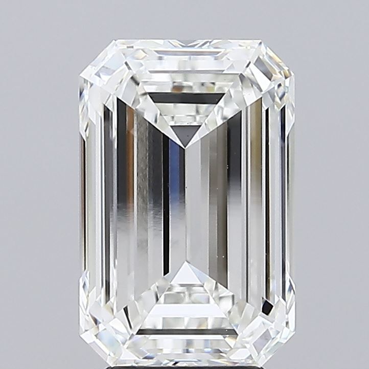 5.03 ct. emerald Lab Grown Diamond front image