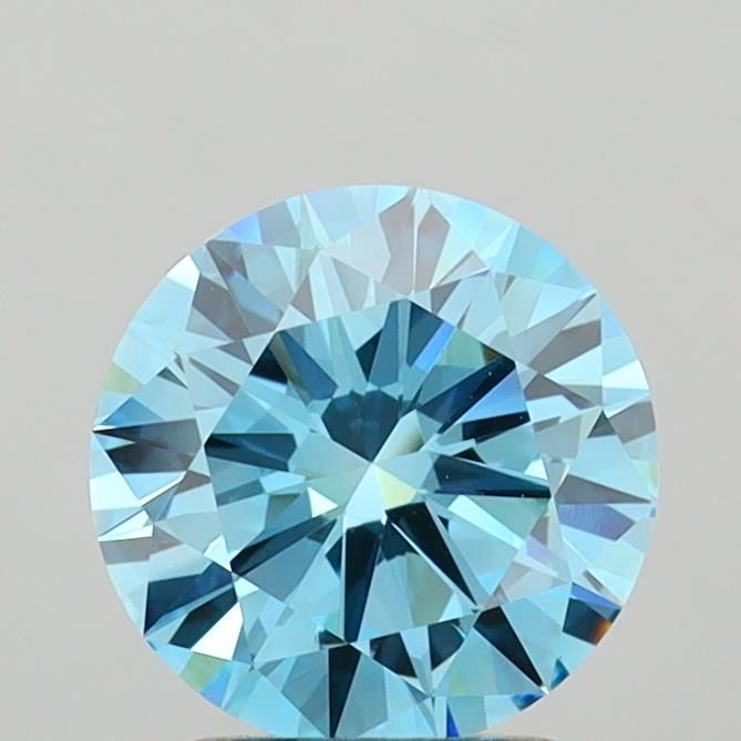 2.1 CT Fancy Vivid Blue ROUND