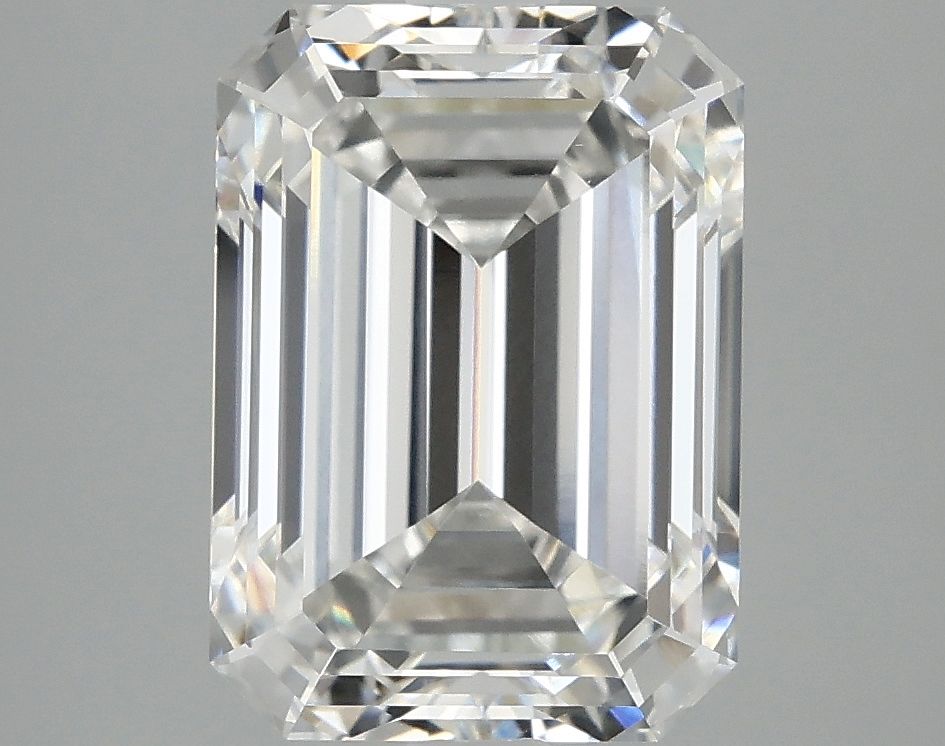 4.10 ct. emerald Lab Grown Diamond front image