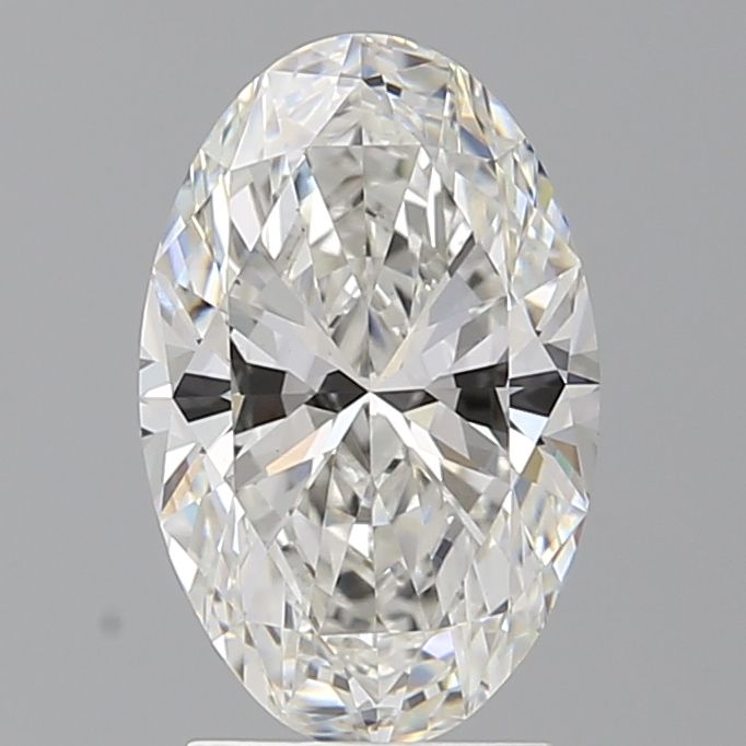 2.51 ct. oval Lab Grown Diamond front image