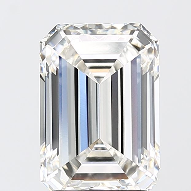 3.09 ct. emerald Lab Grown Diamond front image